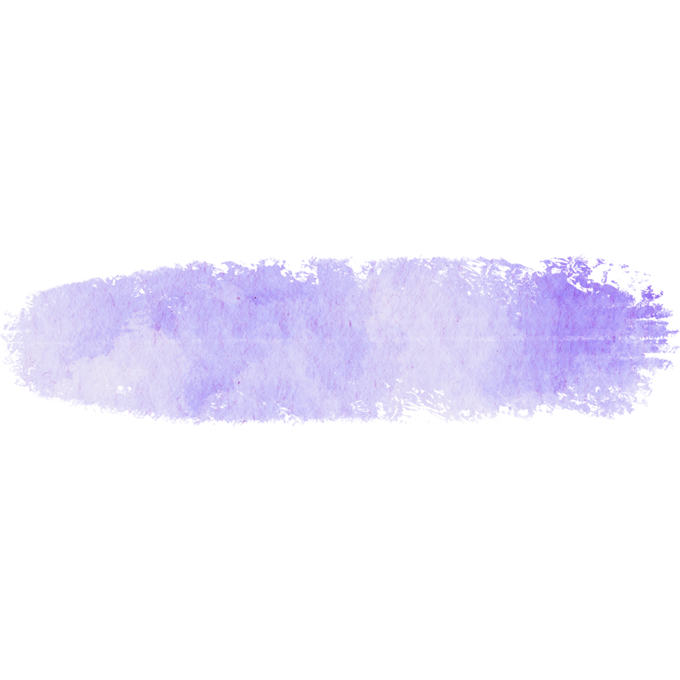 Purple stroke blending rough textures with soft watercolor blending png