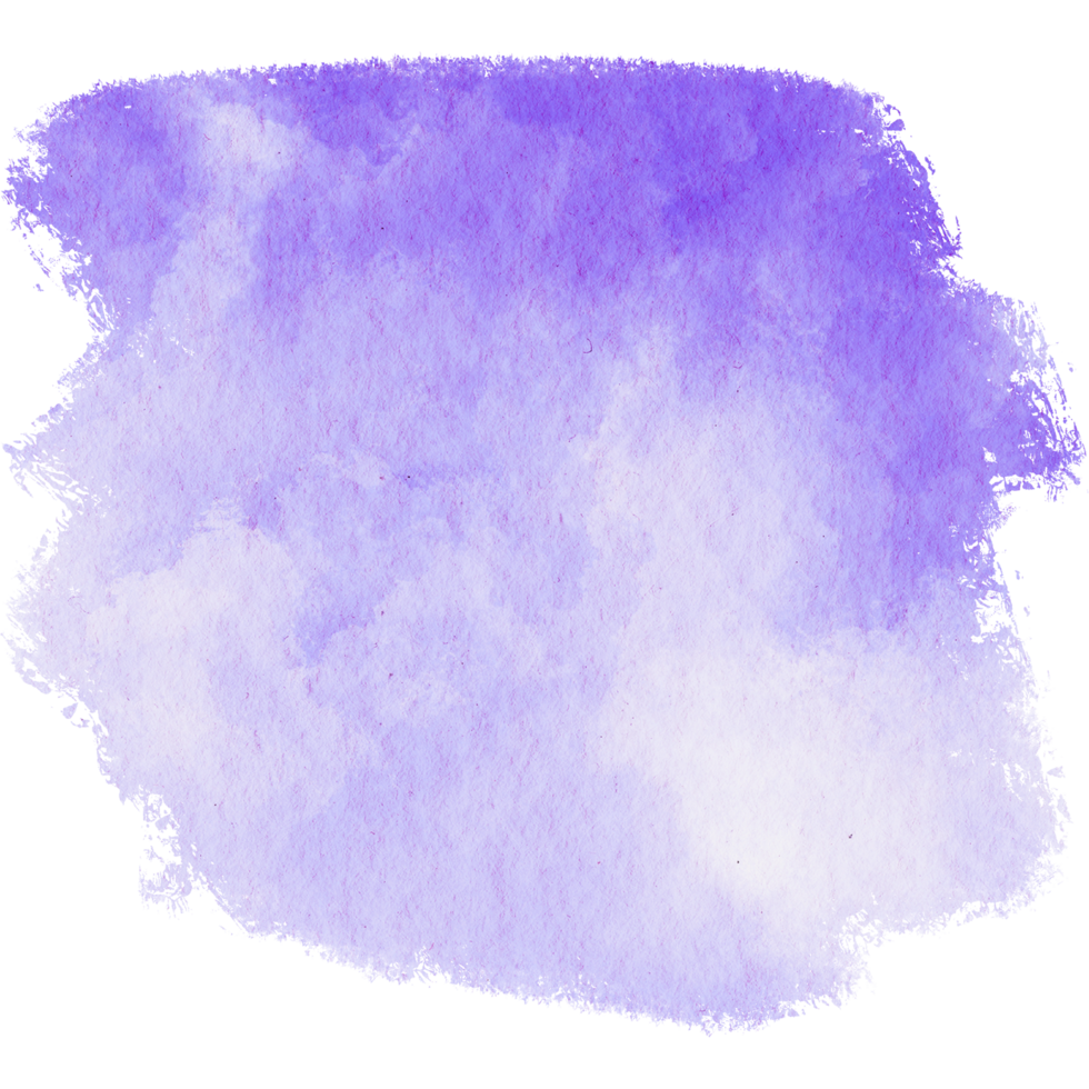 A bold Purple stroke merging rugged grunge textures with soft watercolor washes png