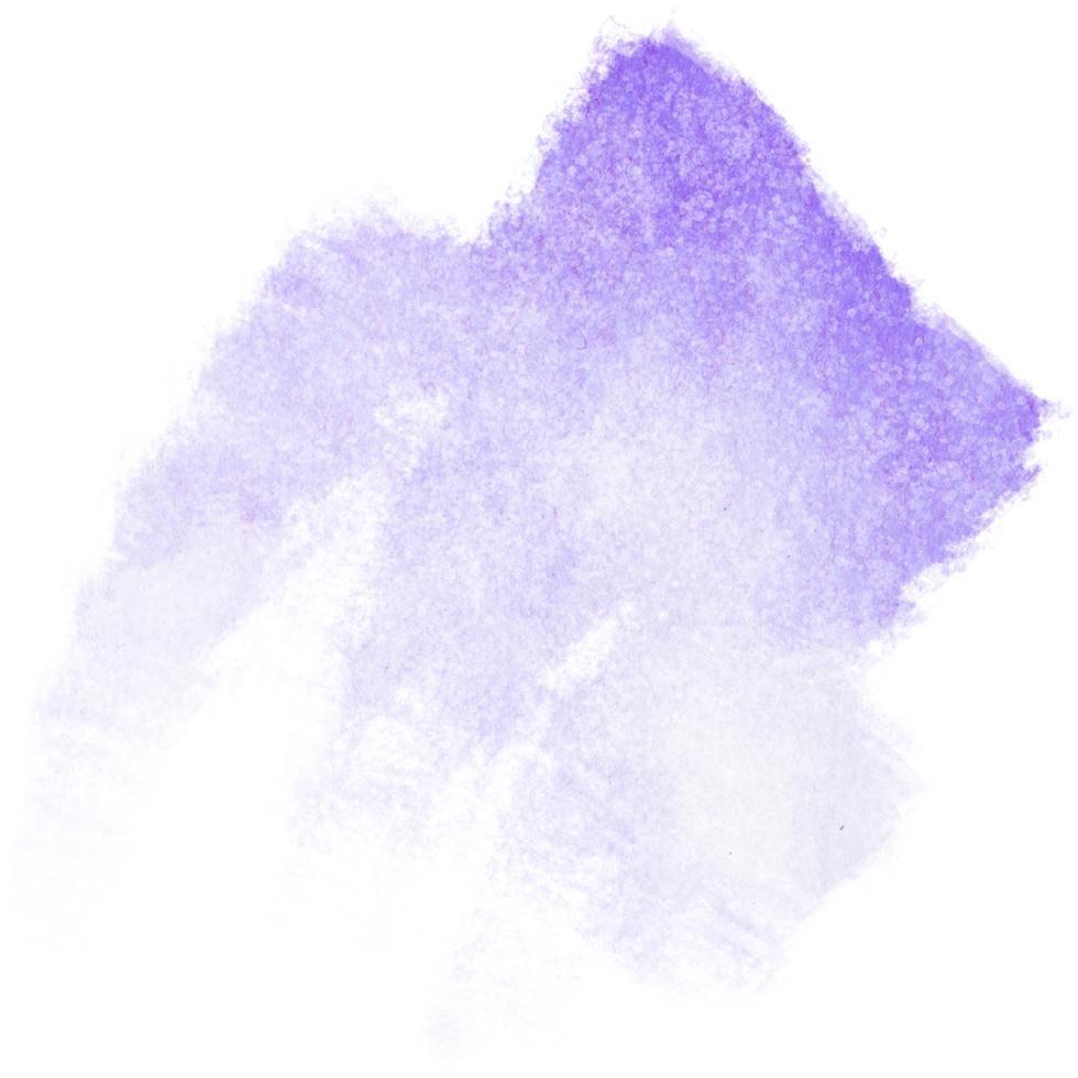 A rough Purple stroke blending rough textures with smooth watercolor gradients png