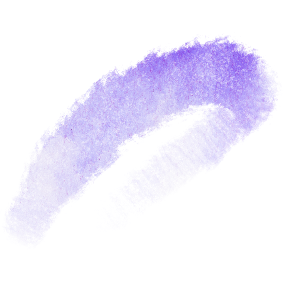 A bold Purple stroke blending gritty textures with smooth watercolor transitions png