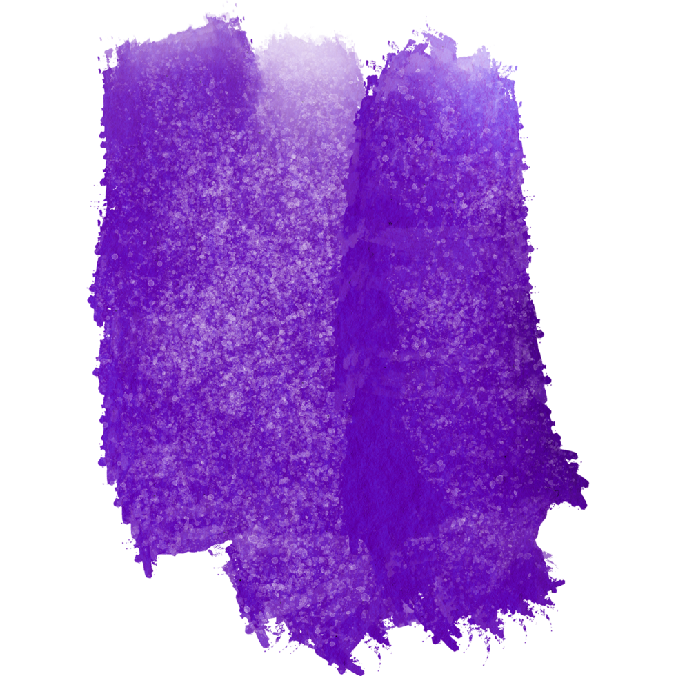 A rugged Purple stroke blending gritty grunge elements with smooth watercolor fades png