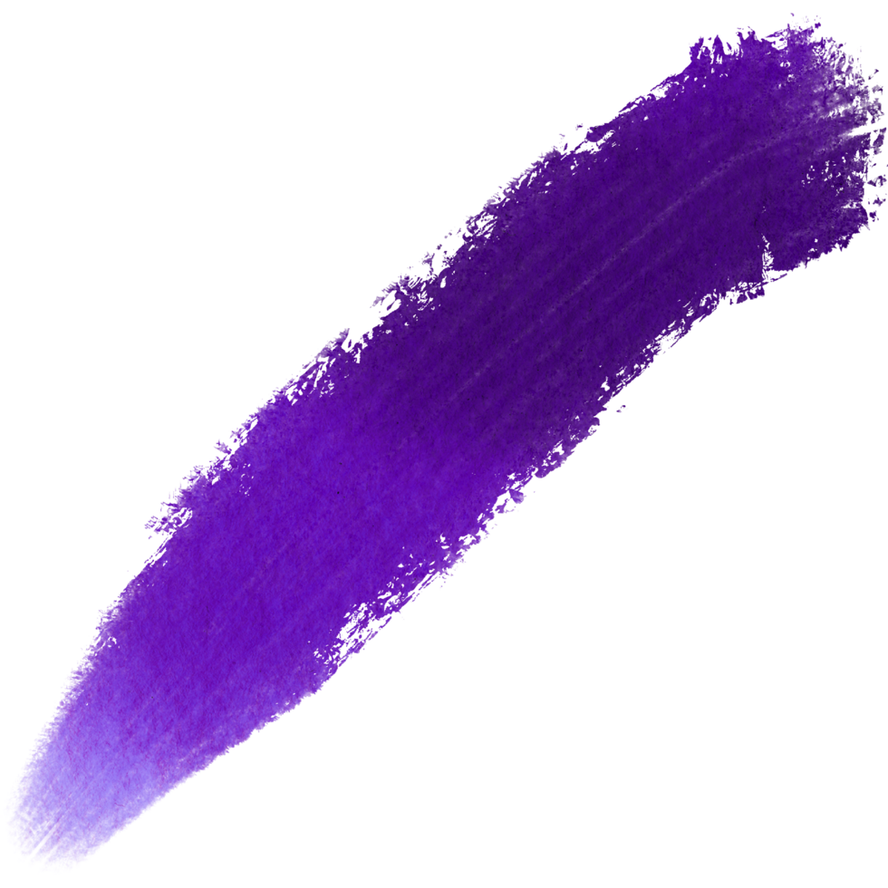 A textured Purple stroke blending rugged grunge features with smooth watercolor fades png