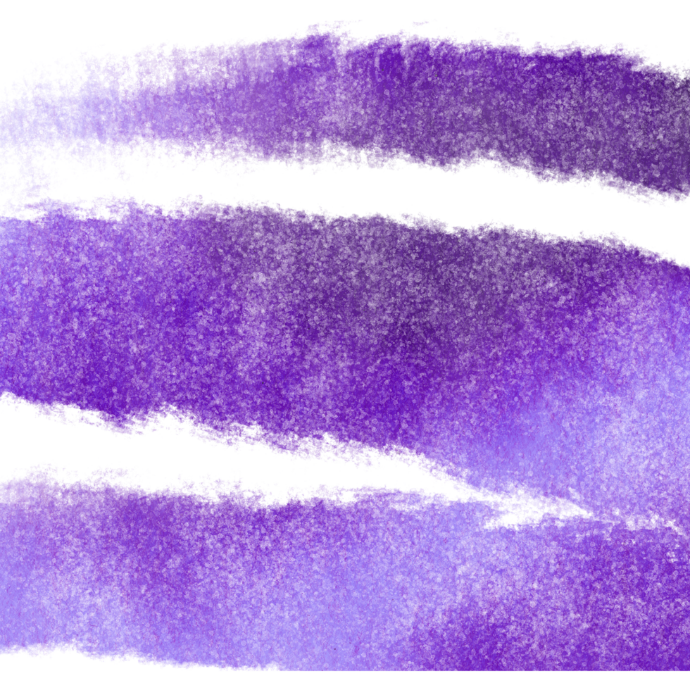 A rugged Purple stroke merging coarse grunge textures with fluid watercolor effects png