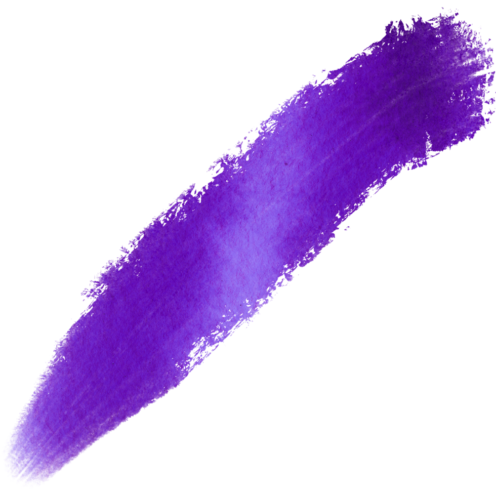 A Purple brushstroke blending gritty textures into soft watercolor gradients png