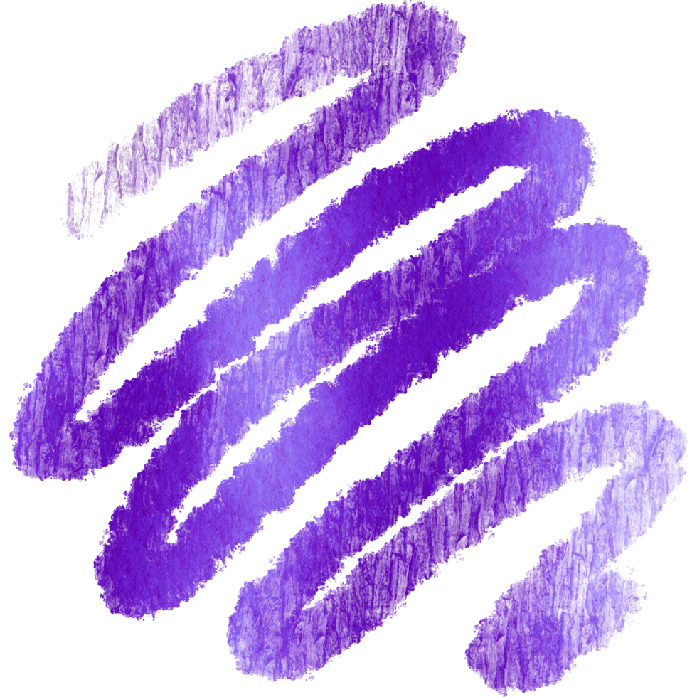 A textured Purple brushstroke where coarse grunge textures blend into soft watercolor effects png