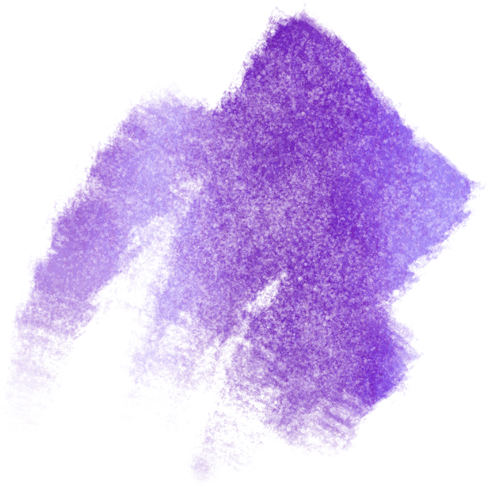 A Purple stroke where grunge elements blend into fluid watercolor washes png