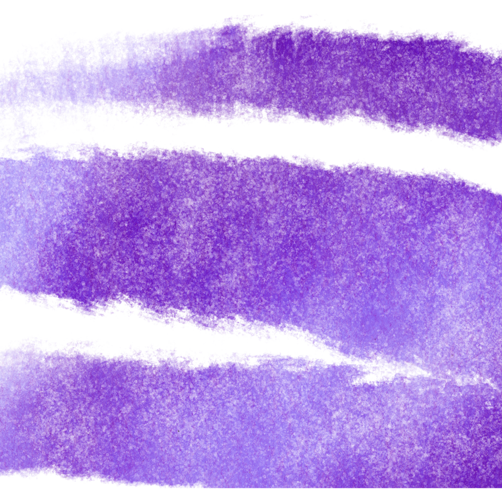 Grunge textured Purple brush stroke fading into smooth watercolor washes png