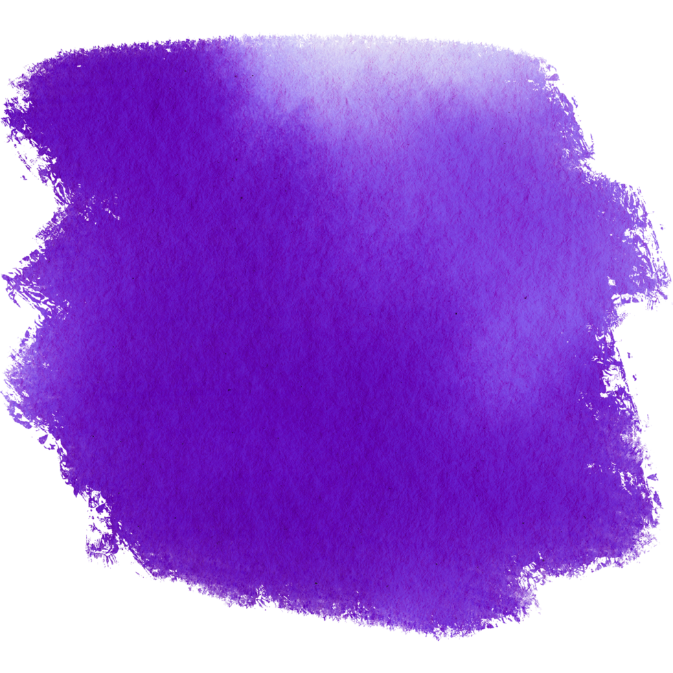 Purple brush stroke merging rough textures into gentle watercolor gradients png