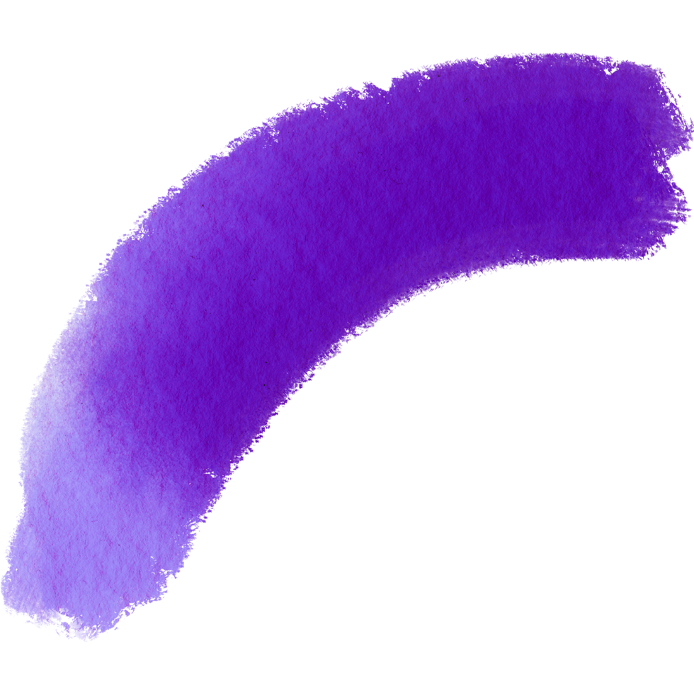 A rough Purple brushstroke transitioning into soft watercolor shades png
