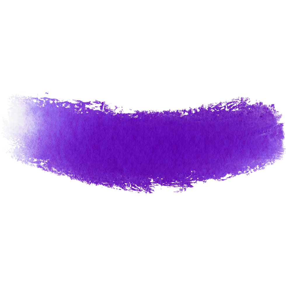 A gritty Purple brushstroke dissolving into smooth watercolor shades png
