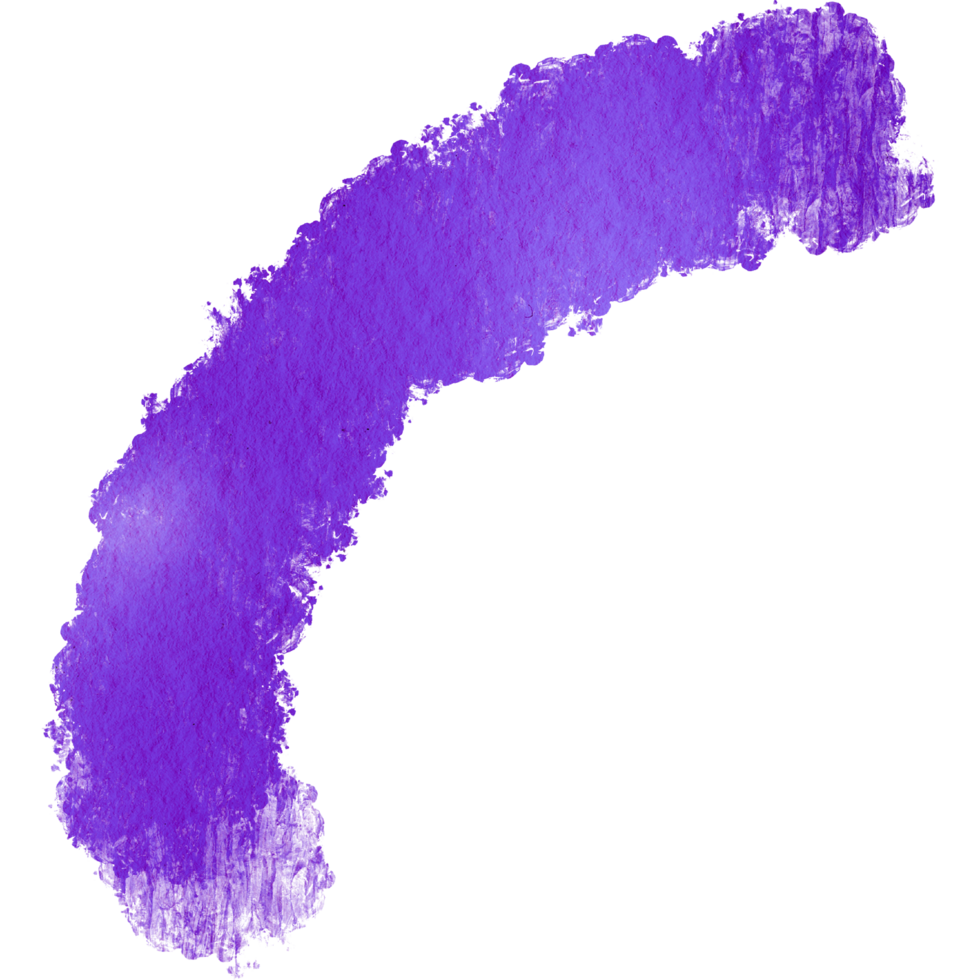 A gritty Purple brushstroke fading into soft watercolor washes png