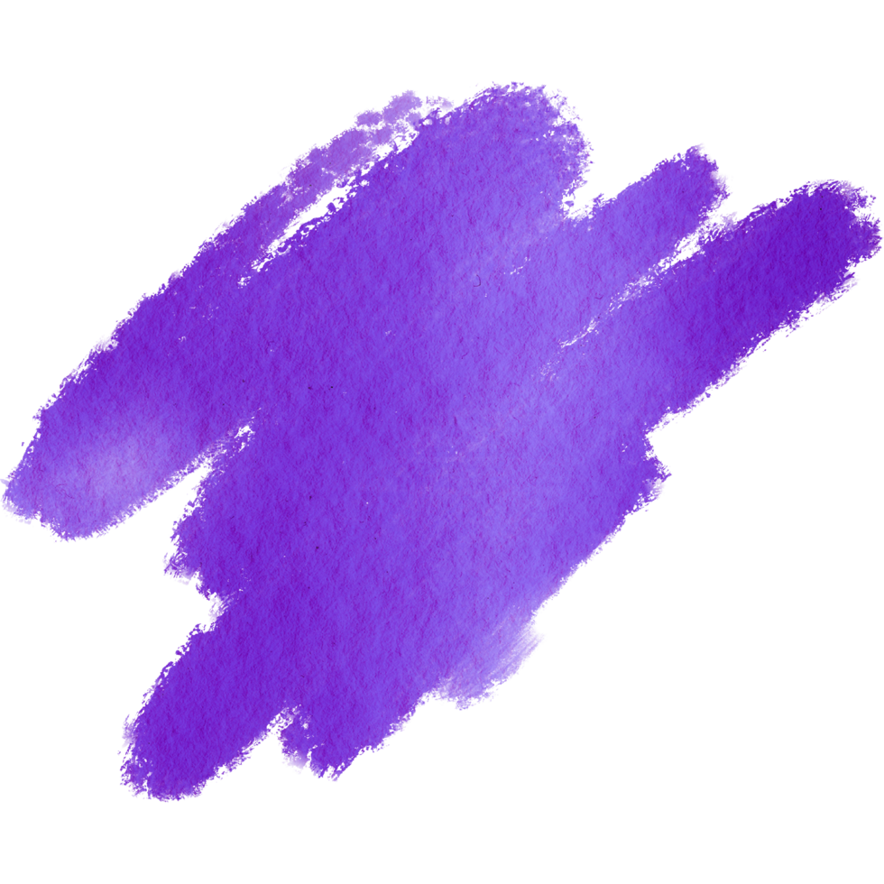 Textured Purple stroke blending into gentle watercolor washes png
