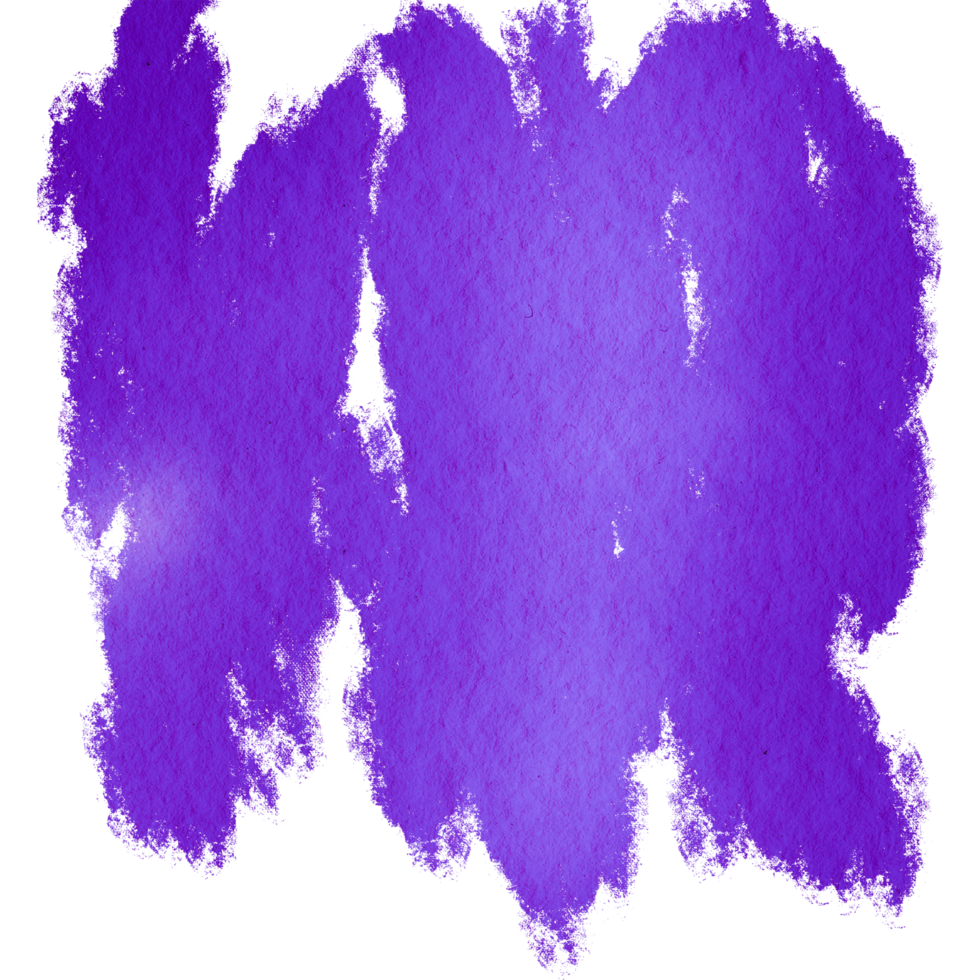A rugged Purple brushstroke dissolving into delicate watercolor tones png