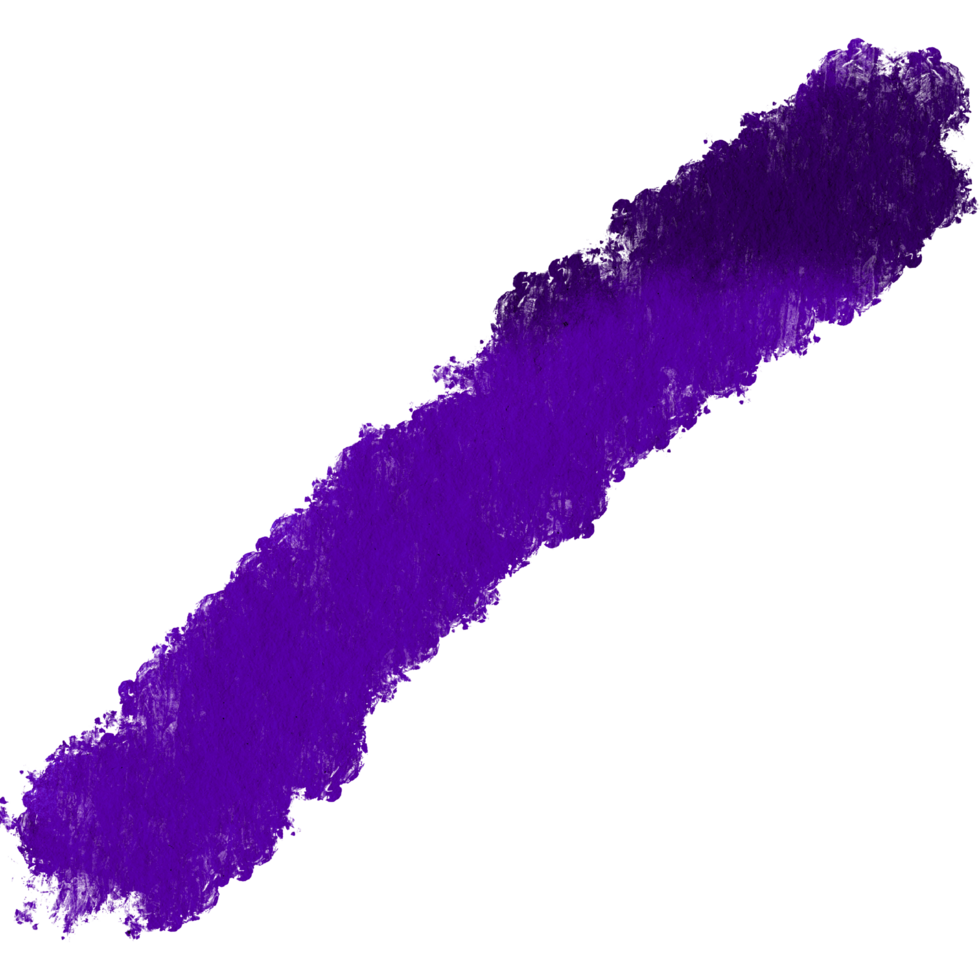 A rough Purple stroke transitioning into fluid watercolor washes png