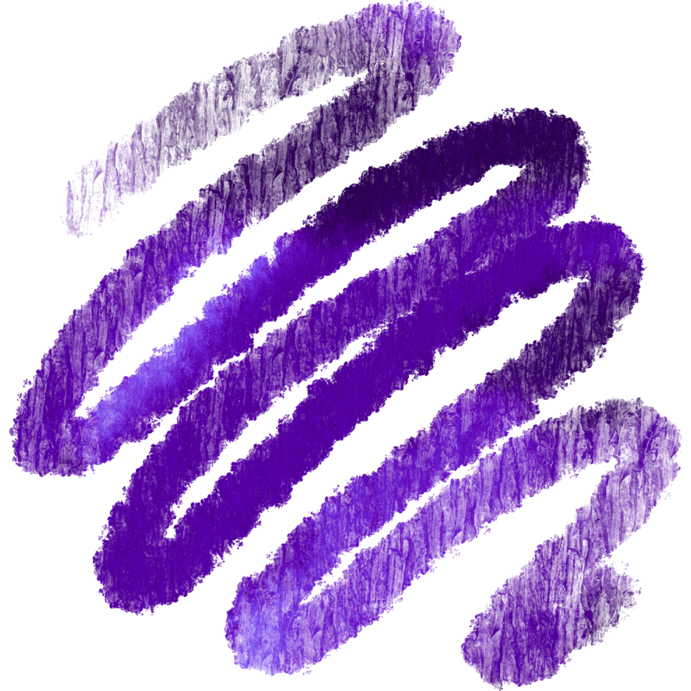 Textured Purple stroke gradually merging into soft watercolor gradients png