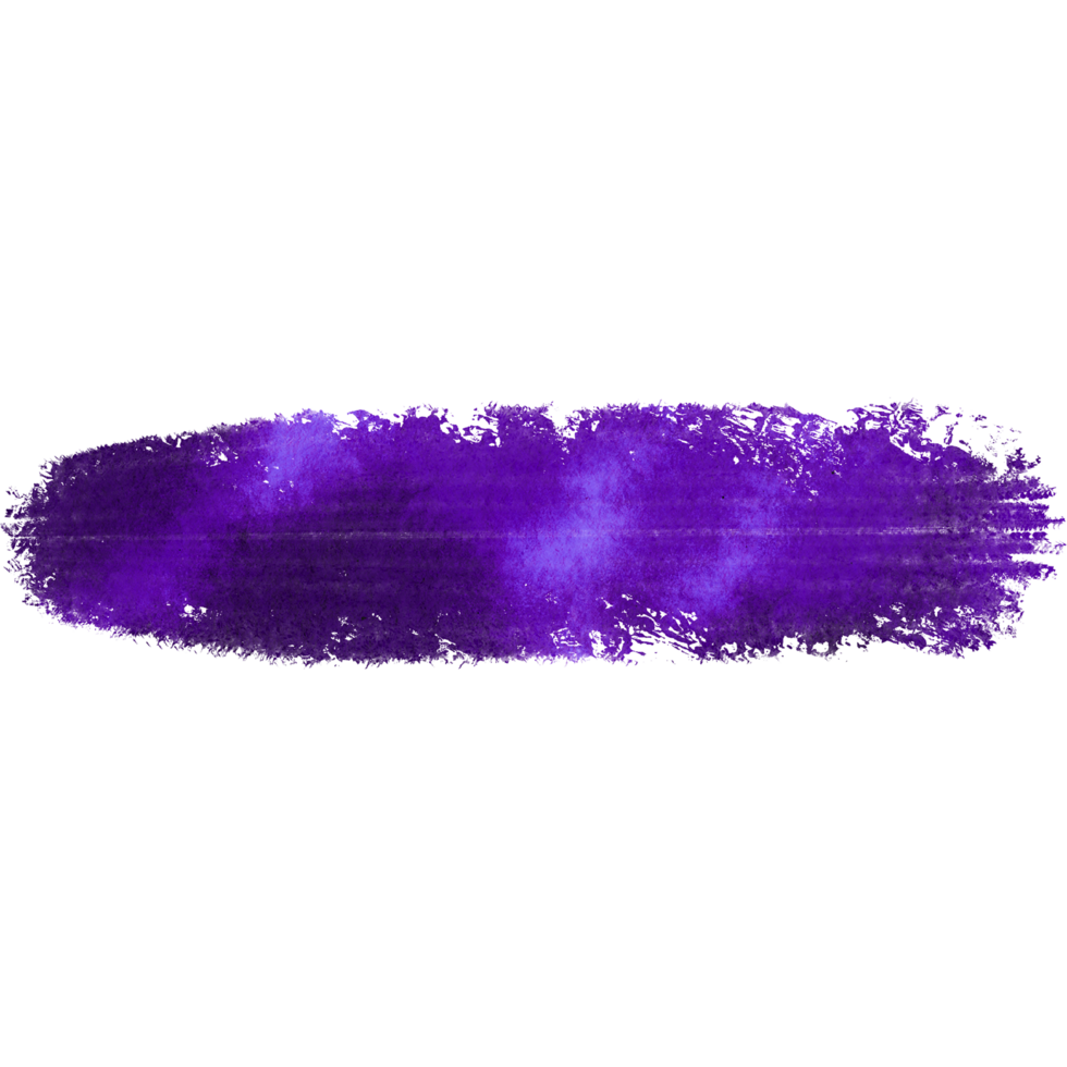 A rough Purple stroke blending into gentle watercolor tones png