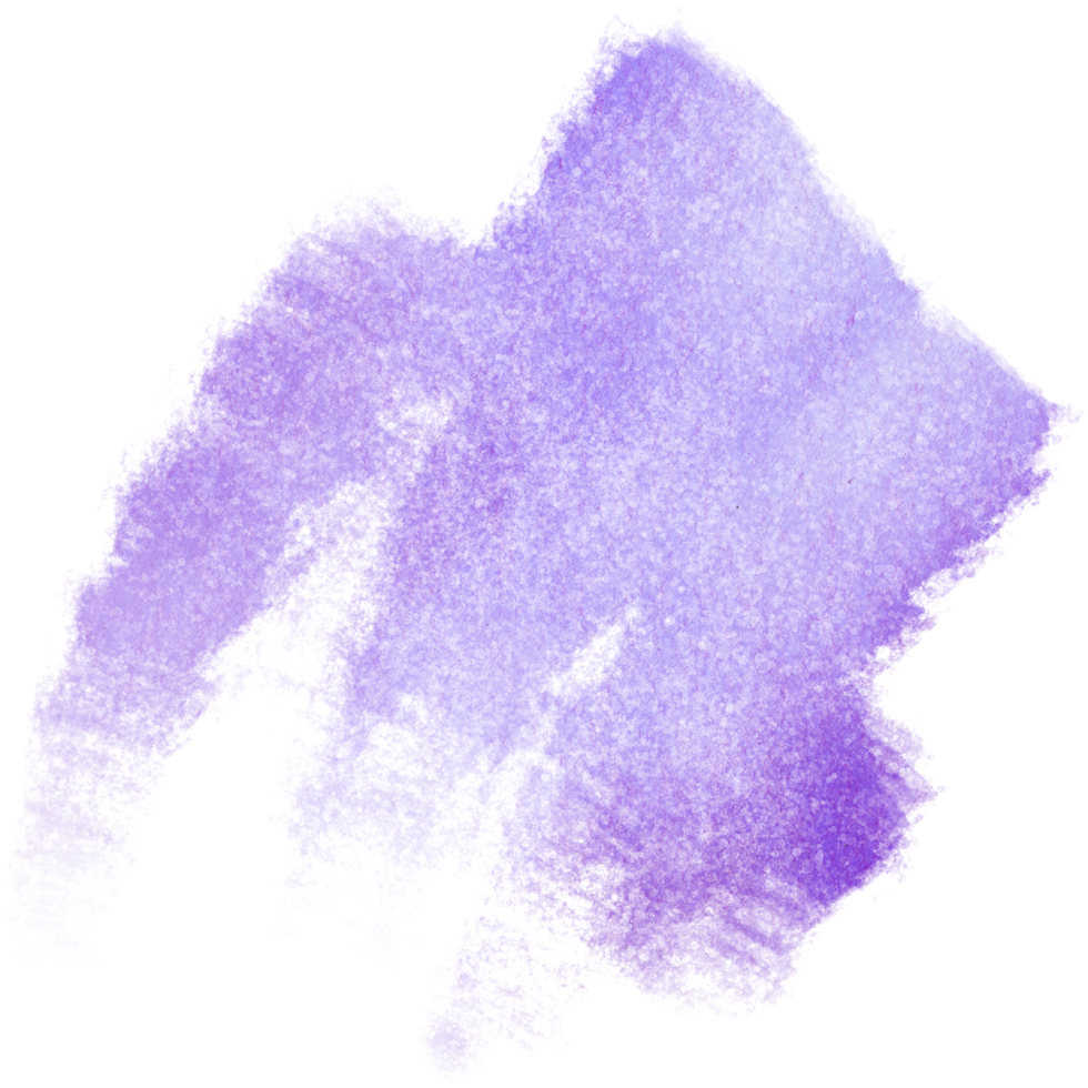 Purple stroke fading into soft watercolor hues png