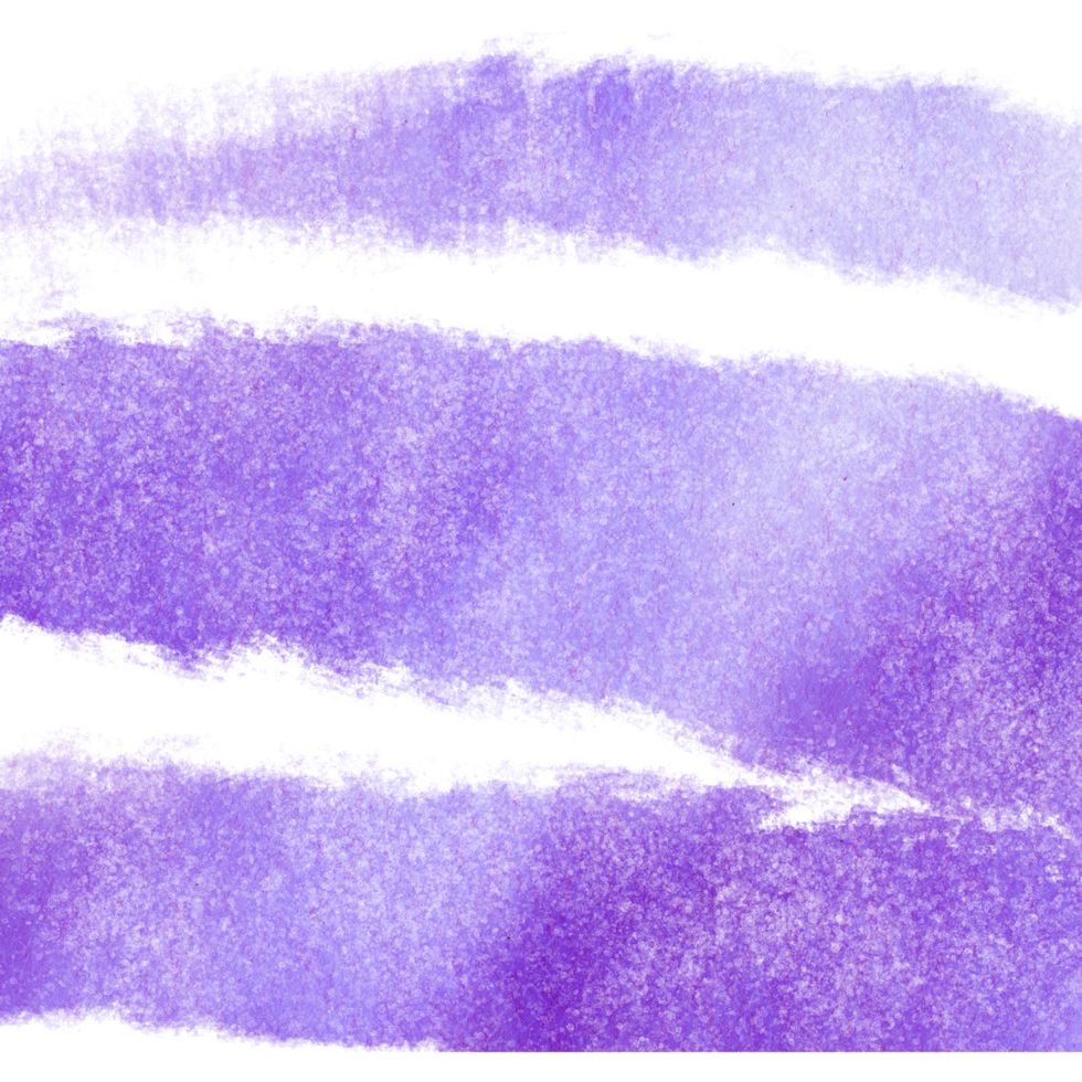 A textured Purple stroke evolving into gentle watercolor washes png
