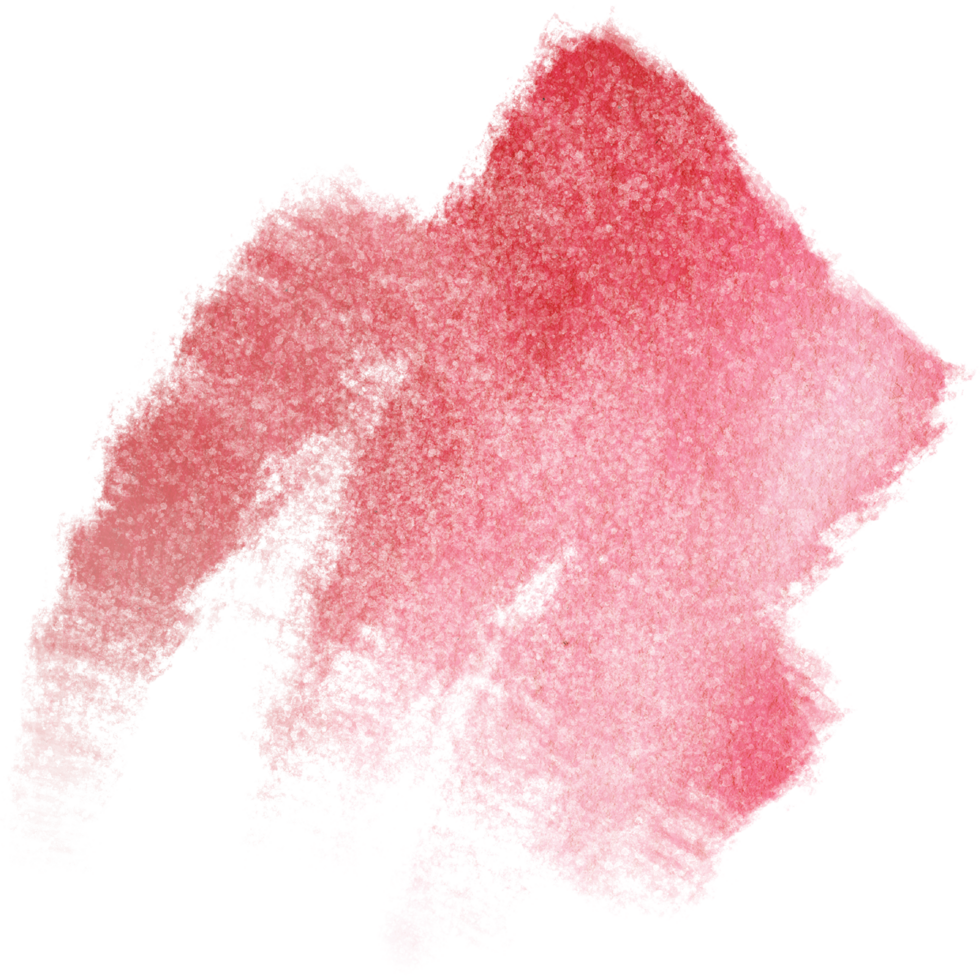 A faded Red brush stroke with soft watercolor textures and a touch of grunge png