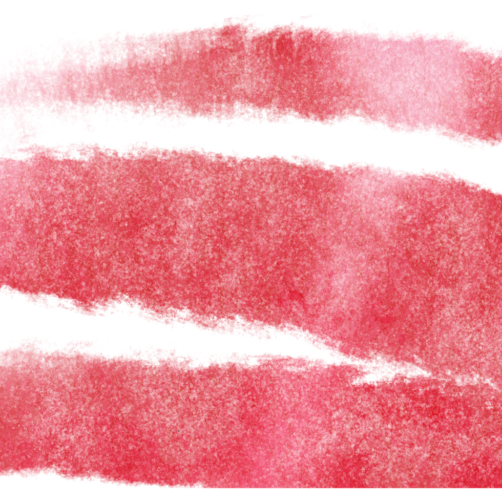 A rugged Red brush stroke with faded edges and a soft watercolor effect png