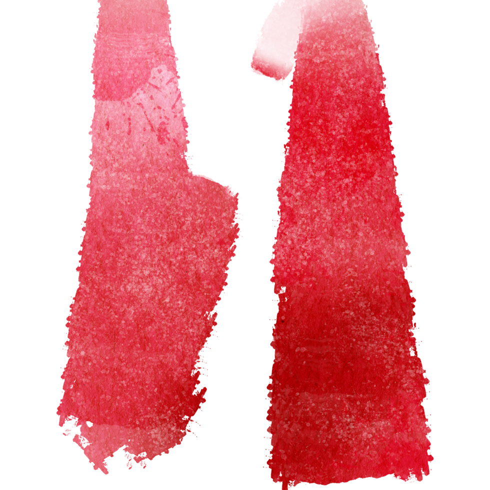 Faded Red brush stroke with a rough texture and smooth subtle blending png