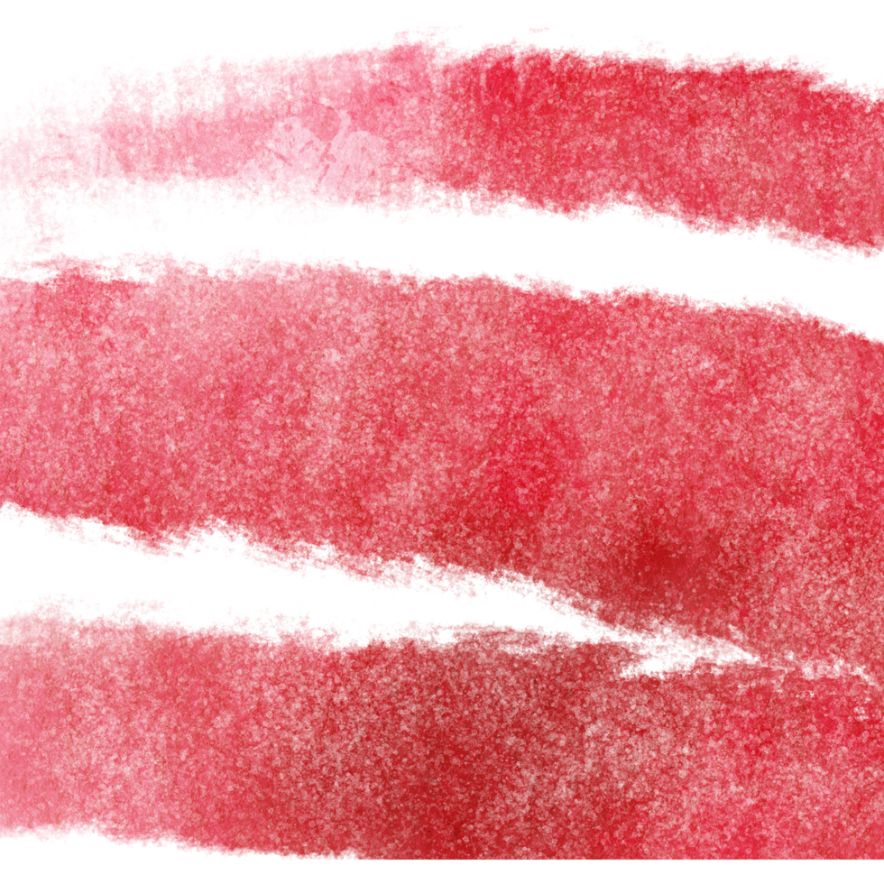 A soft Red brush stroke with rugged edges and smooth blending png
