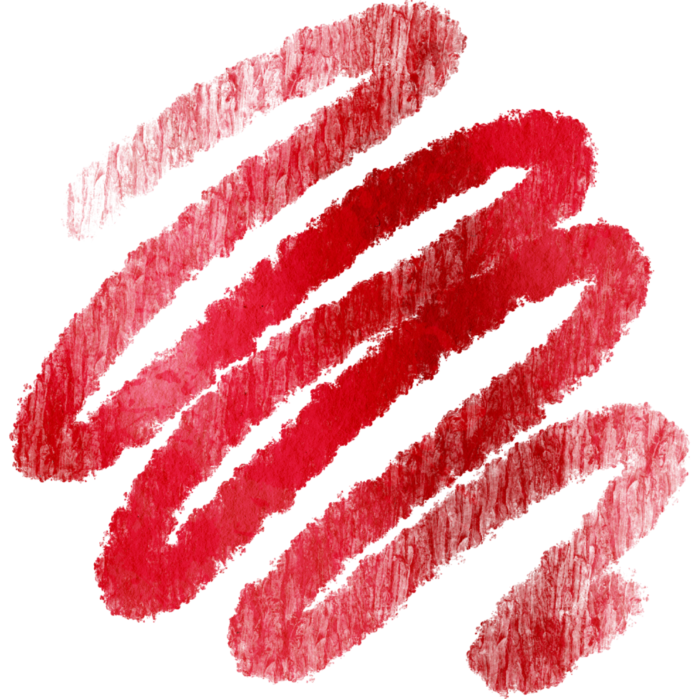 A faded Red stroke with rough grunge textures and smooth blending png