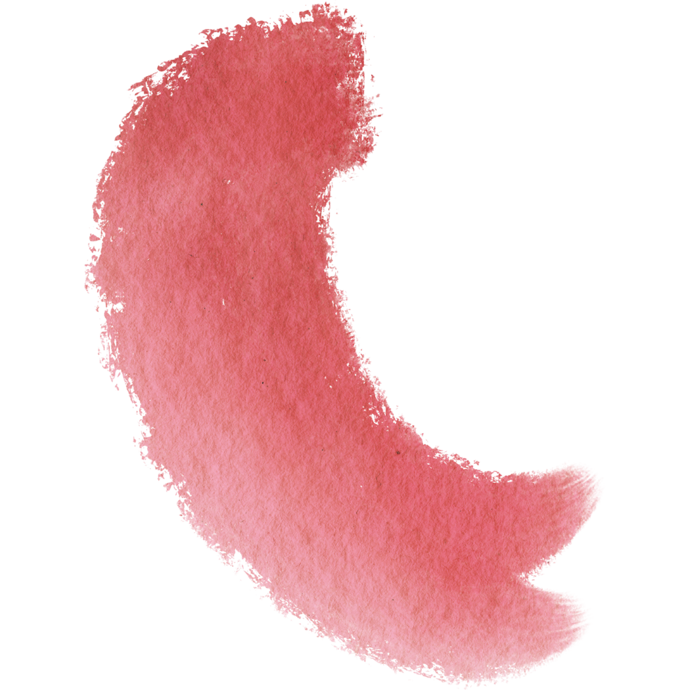Hand drawn Red watercolor brush strokes merging into rough rugged grunge textures png