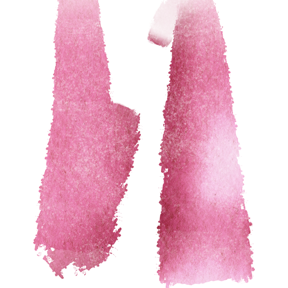 Red watercolor brush strokes blending into rough bold grunge inspired marks png