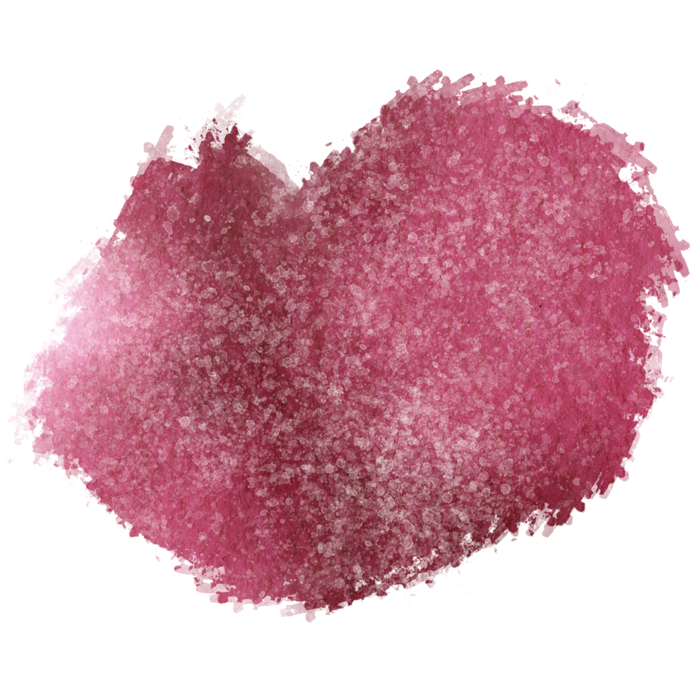 Hand drawn Red watercolor strokes fading into textured rough grunge inspired effects png