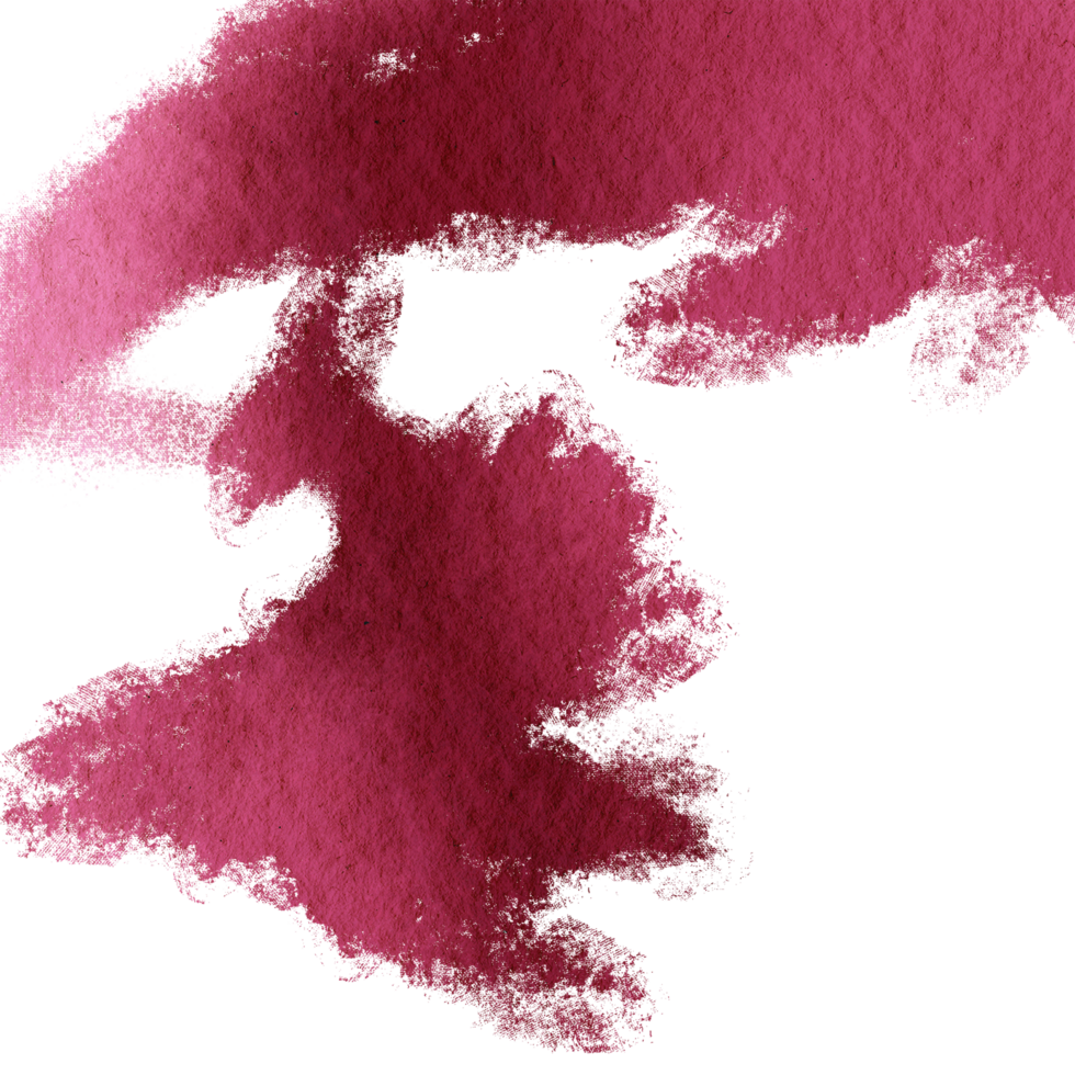A stunning Red watercolor brush stroke with rough rugged grunge textures png