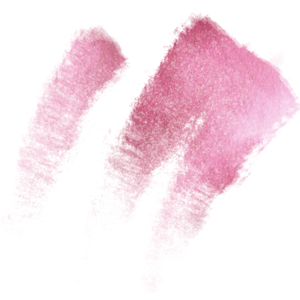 Soft Red watercolor brush strokes blending into bold rough grunge effects png