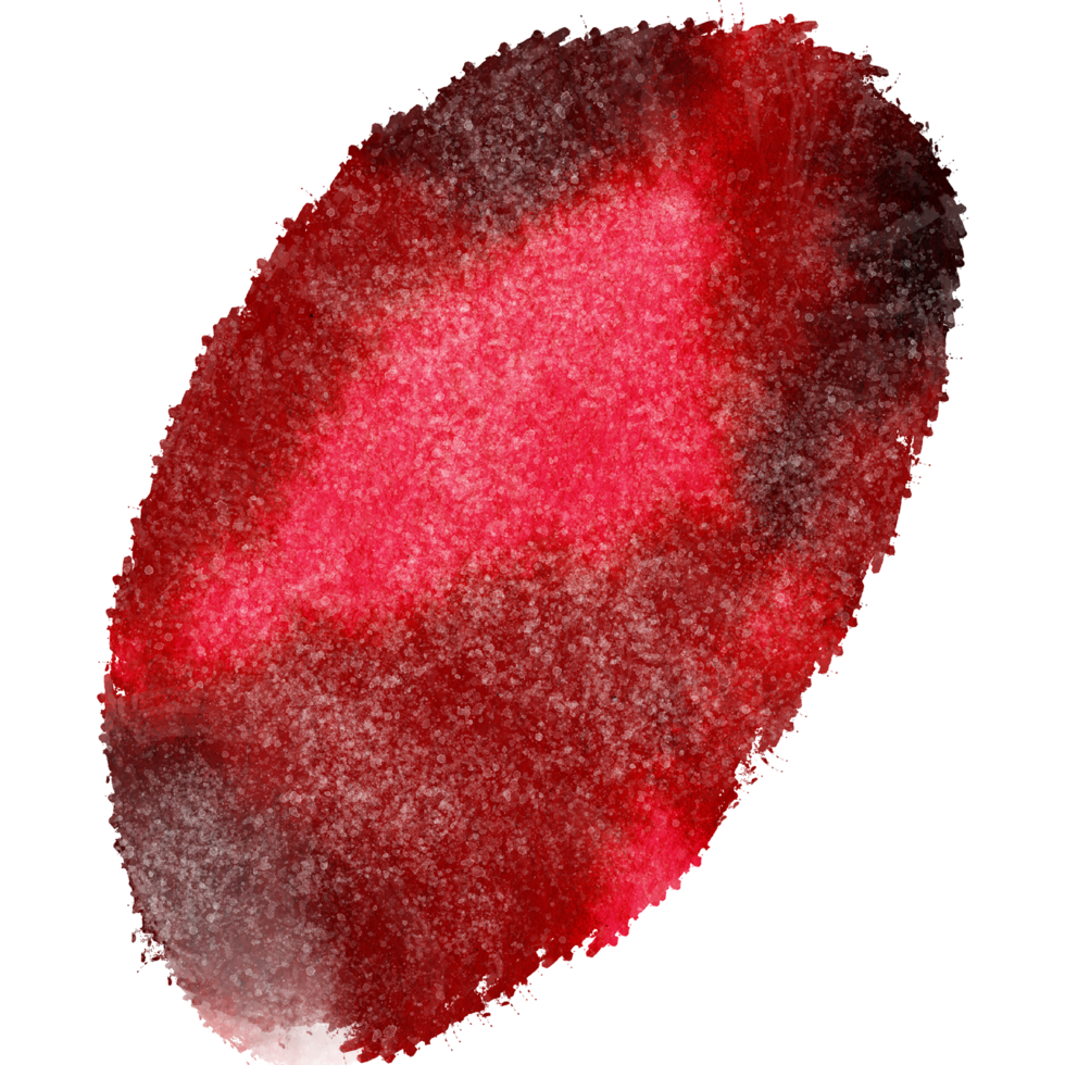 A Red stroke with grungy textures and a seamless watercolor gradient png