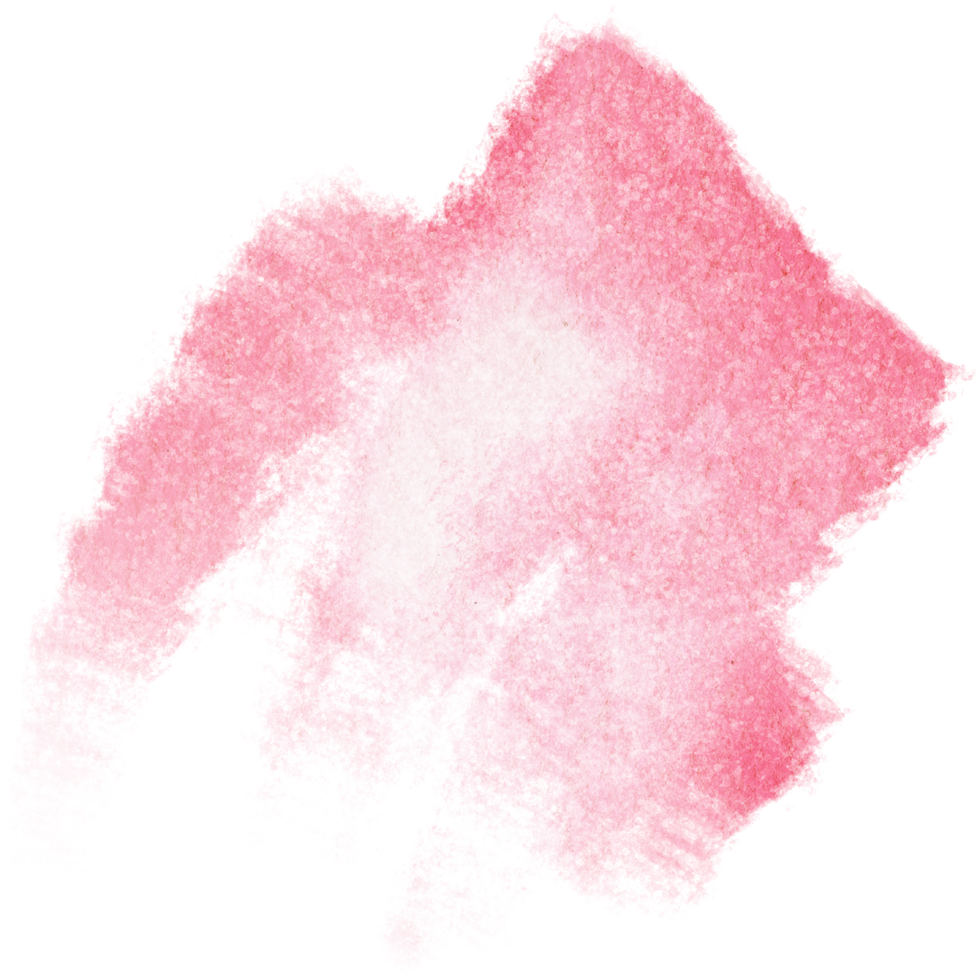 A rugged Red brush stroke with gritty textures and fluid watercolor blending png
