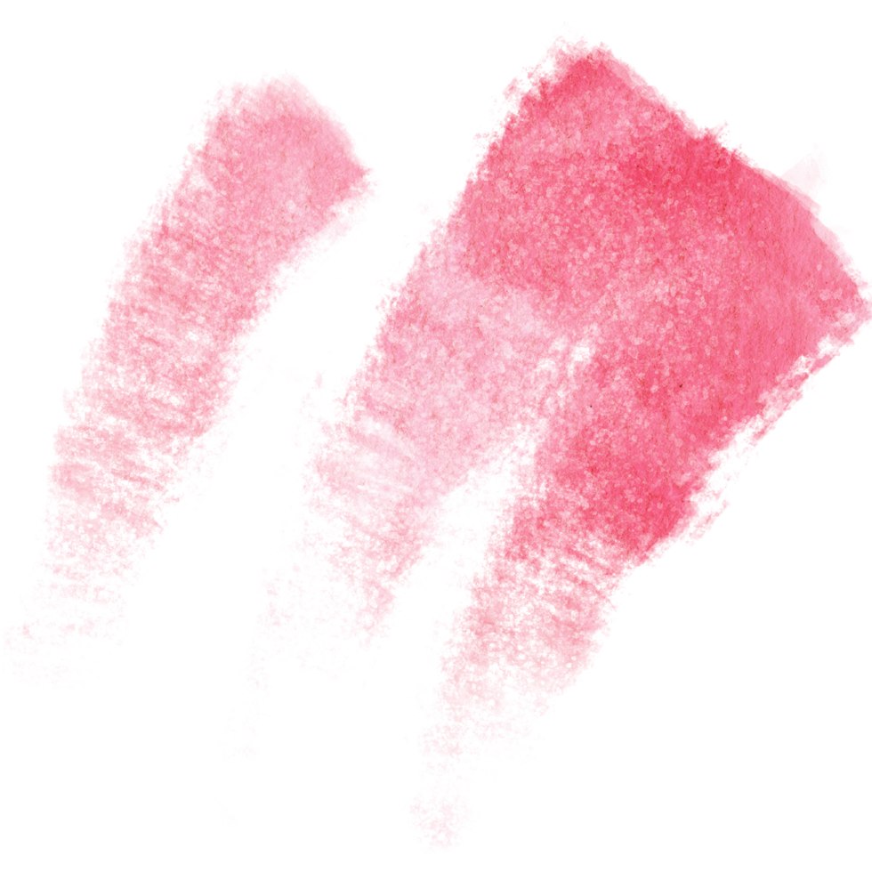 Red brush stroke blending grunge textures with soft watercolor tones png
