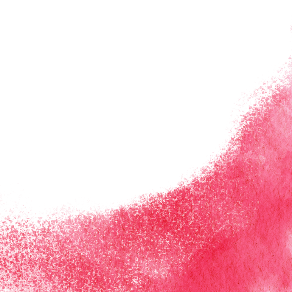 A rugged Red stroke blending rough textures with soft watercolor transitions png