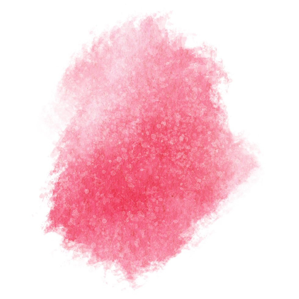 A faded Red stroke merging rough textures with smooth watercolor transitions png