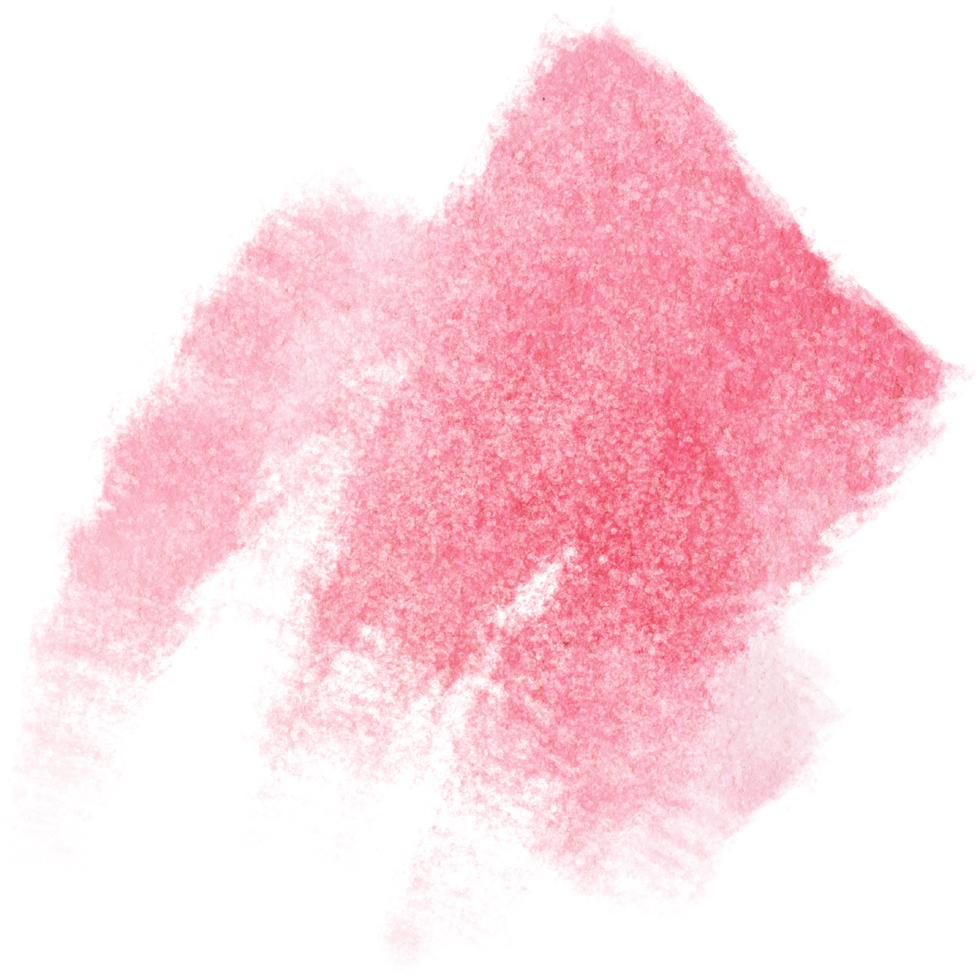A textured Red brush stroke blending rugged elements with soft watercolor washes png