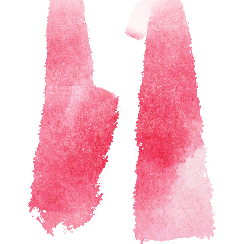 A textured Red brush stroke blending rugged grunge elements with fluid watercolor tones png