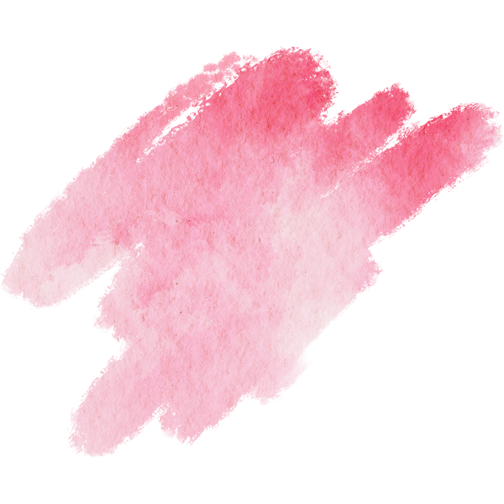 A textured Red stroke merging rough textures with fluid watercolor washes png