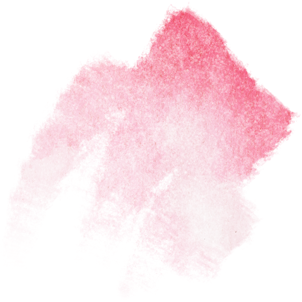 A rough Red stroke blending rough textures with smooth watercolor gradients png