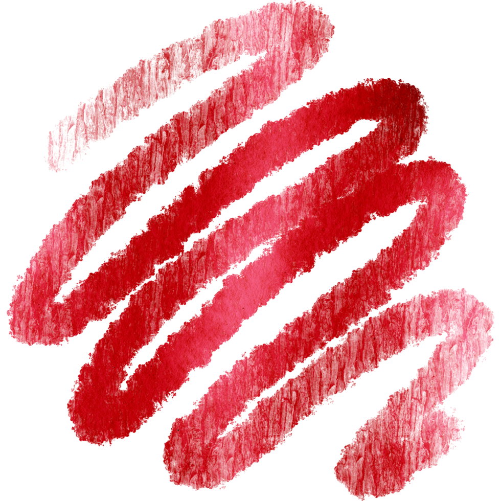 A Red stroke where gritty grunge meets soft watercolor effects png