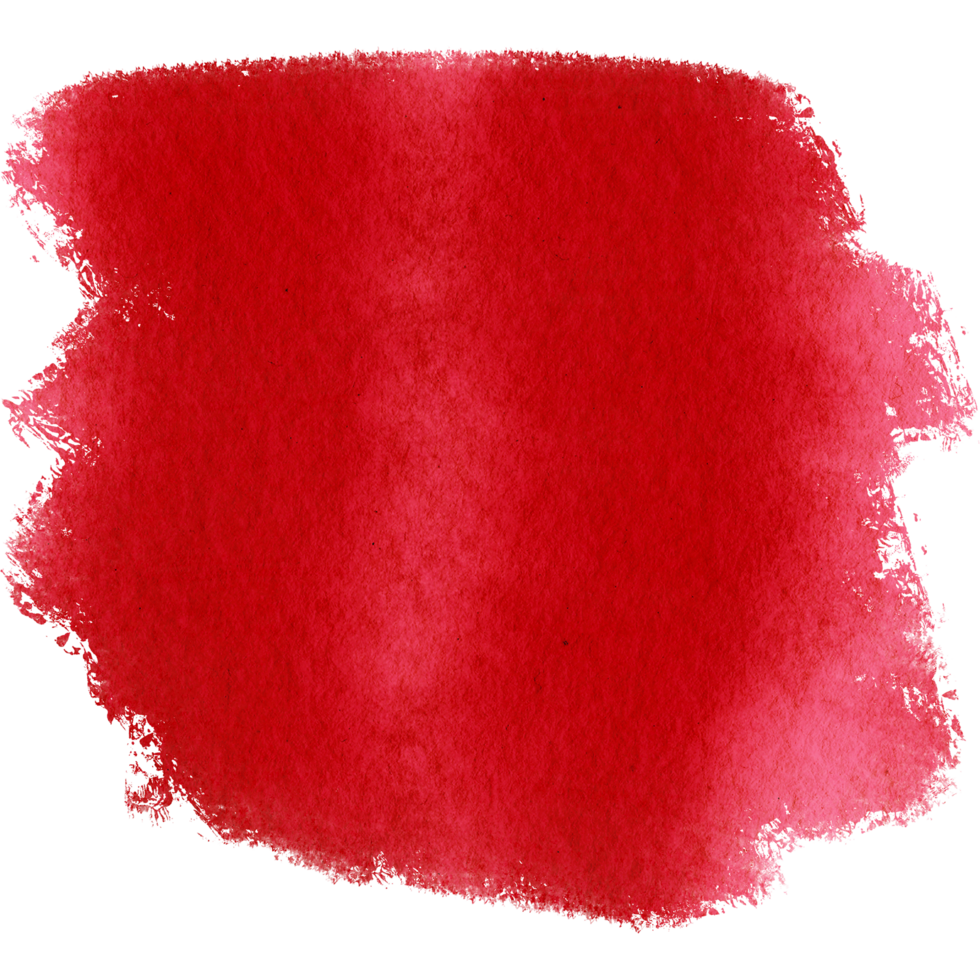 A Red stroke where rugged grunge textures blend into soft watercolor gradients png