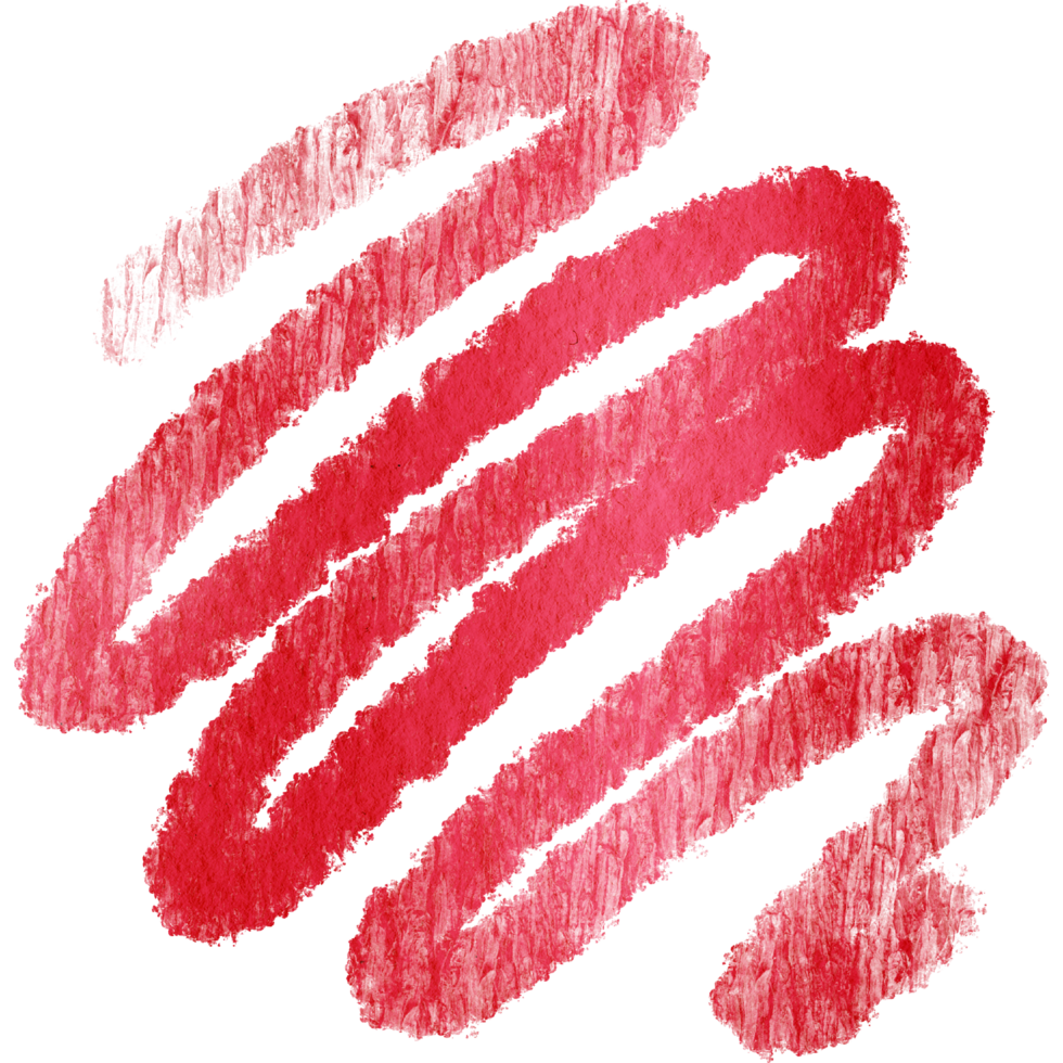 Red brush stroke with rugged edges dissolving into gentle watercolor gradients png