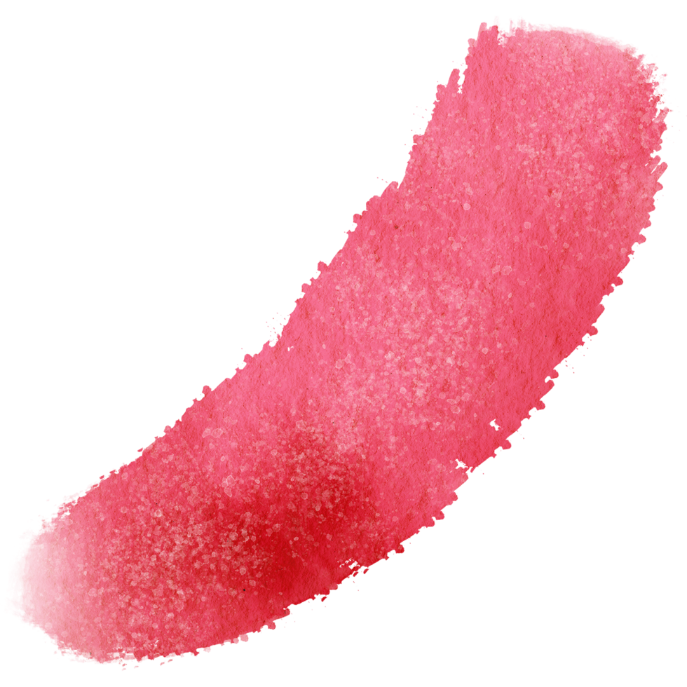 A textured Red brushstroke dissolving into smooth watercolor washes png