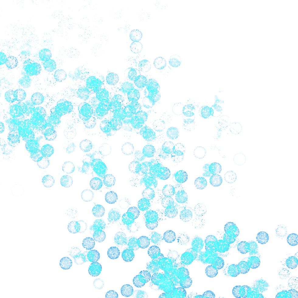 Blue bokeh light illustration abstract and elegant glow png