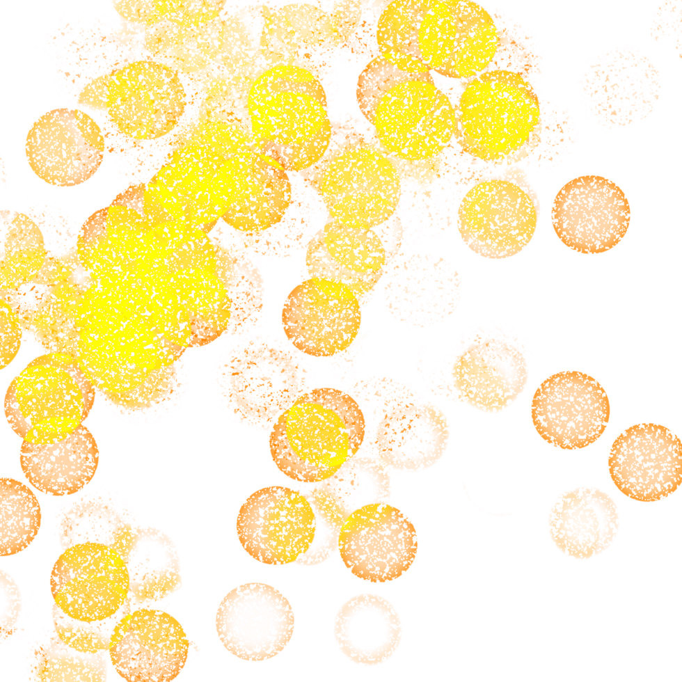 Illustration featuring golden bokeh lights enchanting and warm png