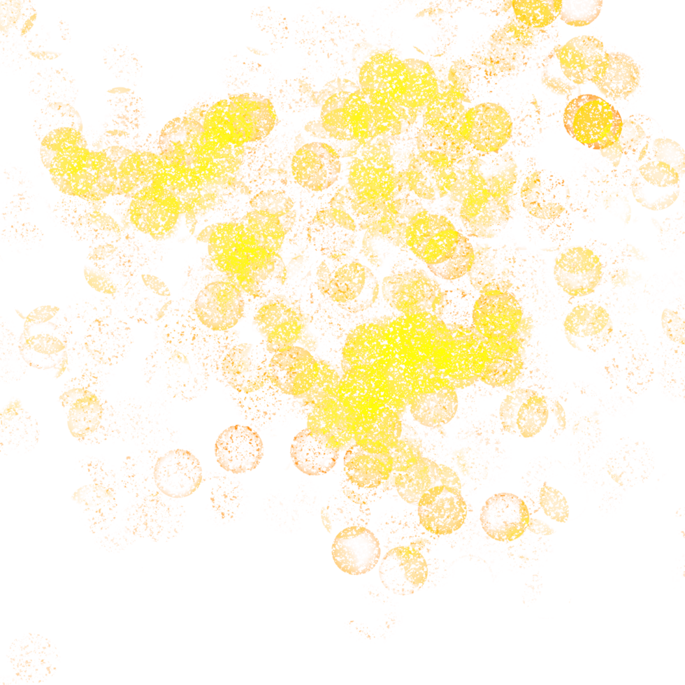 Illustration of golden bokeh lights vibrant and joyful celebration png
