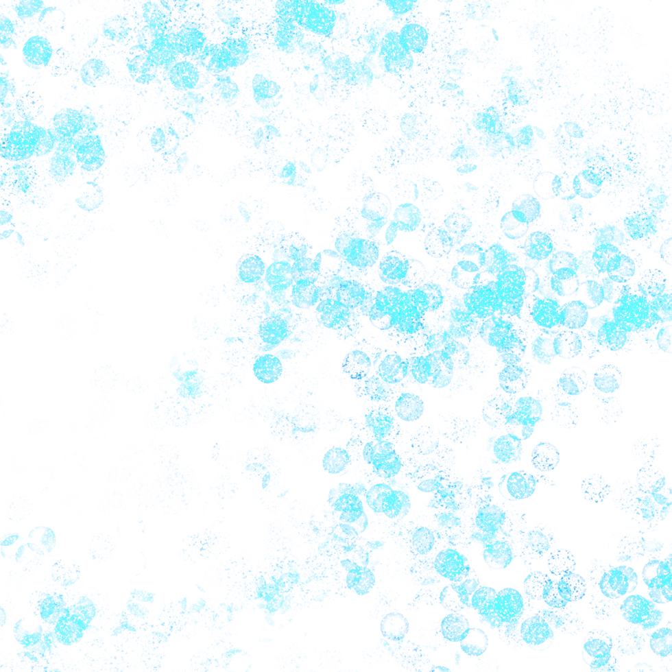 Illustration featuring blue bokeh lights magical atmosphere png