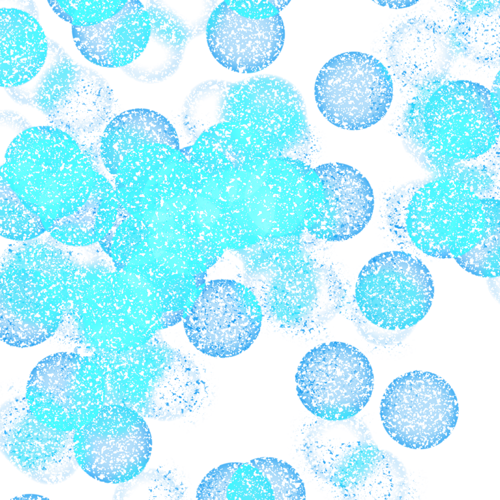 Abstract blue bokeh light illustration elegant and serene png